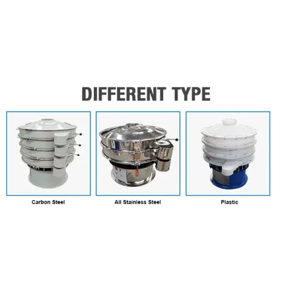 Multi Layer Electric Rotary Vibrating Sieve Vibrating Sifter For Silica Sand