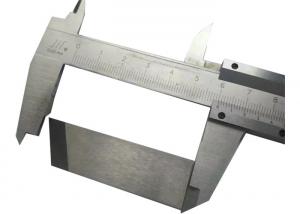 Buy cheap High Precision Tungsten Carbide Scraper Blades / Carbide Brazed Tip Tool Parts product