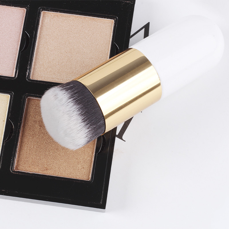 Professional Chubby Pier Foundation Brush 5 colors Makeup Brush Flat Cream Makeup Brushes Cosmetic Make-up Brush