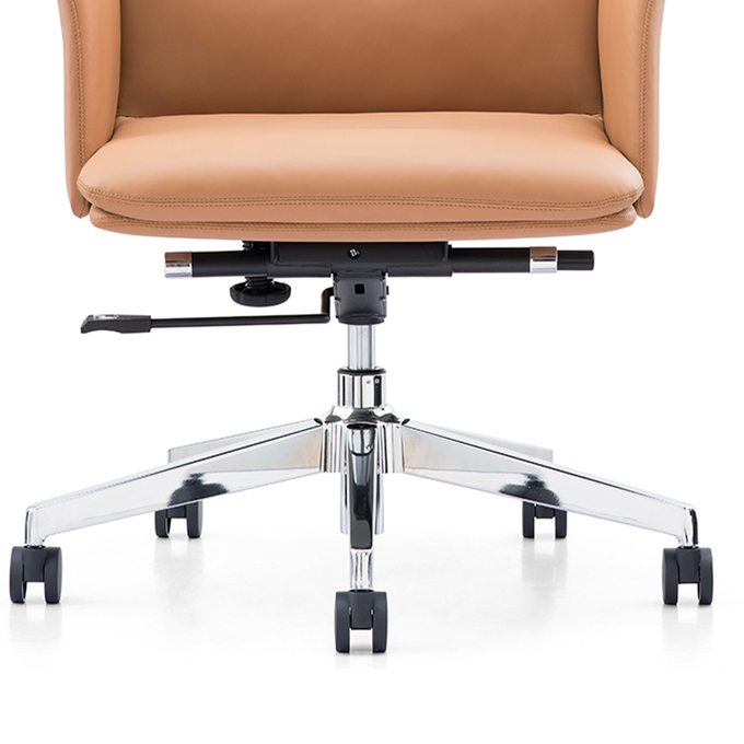 Executive Leather Chair Cowhide Leather Office Chair Boss Office Table Design Office Furniture
