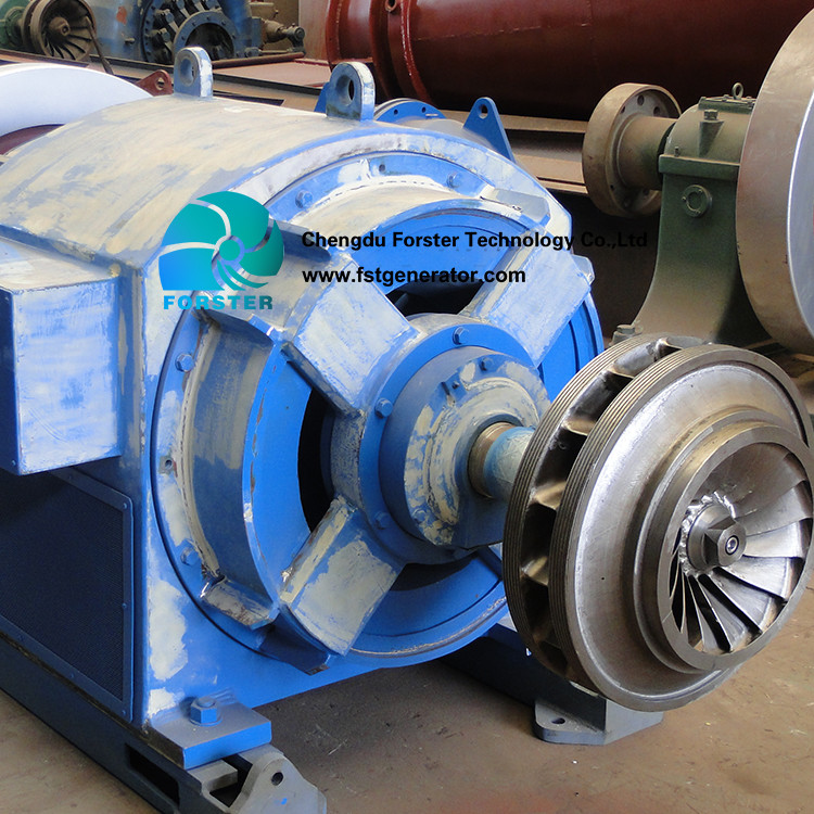 Medium Head Working Condition Hydro Power Turbine Generator With DN500-1250mm Pipe