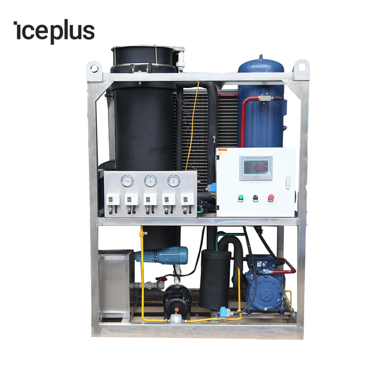 Touch Screen Tube Ice Making Machine Electrical PLC Control System