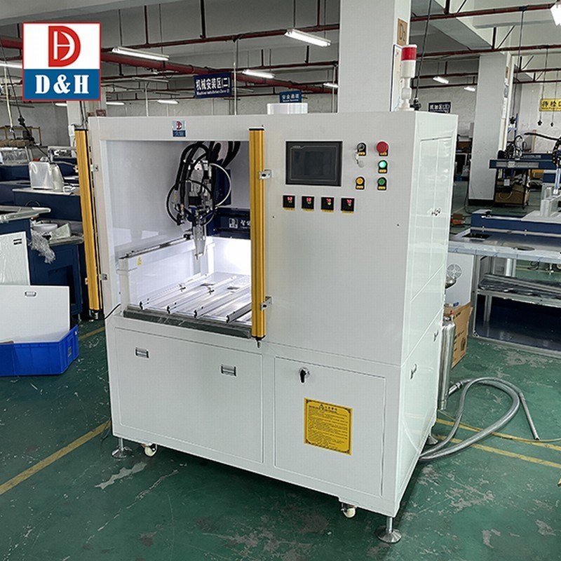 Automatic Glue Potting Machine With Conveyor Partner