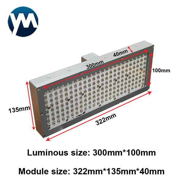 High Power 2000W UV Curing Lamp 365nm 395nm Curing Print Ink Glue Water Cooling