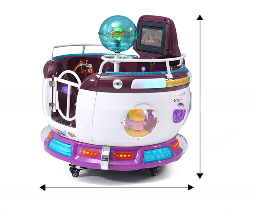 Guangzhou game factory coin operated kiddie ride merry go round kids rides for children