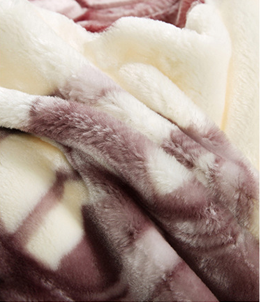 Stay Warm and Comfortable with our Double Thick Chunky Soft Fleece Plush Bed Blanket
