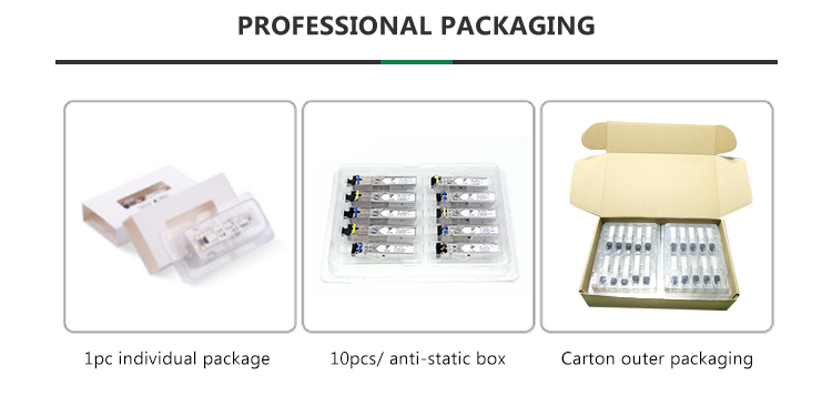 GLC-LH-SMD 1.25Gb/S 20KM 1310nm Bidirectional Sfp Transceiver BIDI FTTX