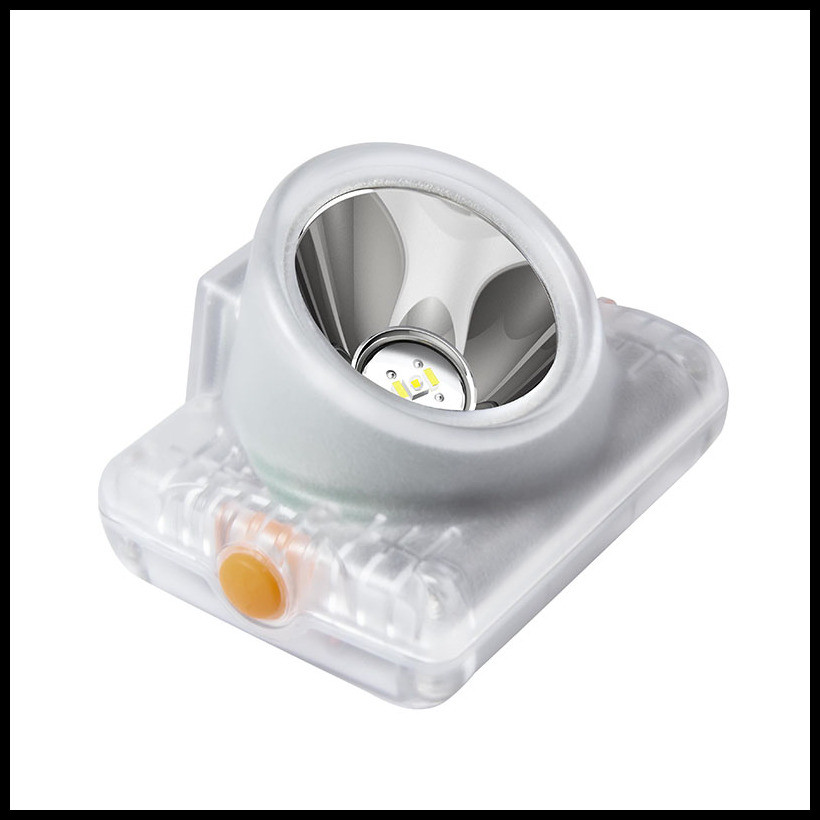 KL6LM ATEX LED Cordless Mining Cap Lamp With 15000Lux Output IP68 Waterproof