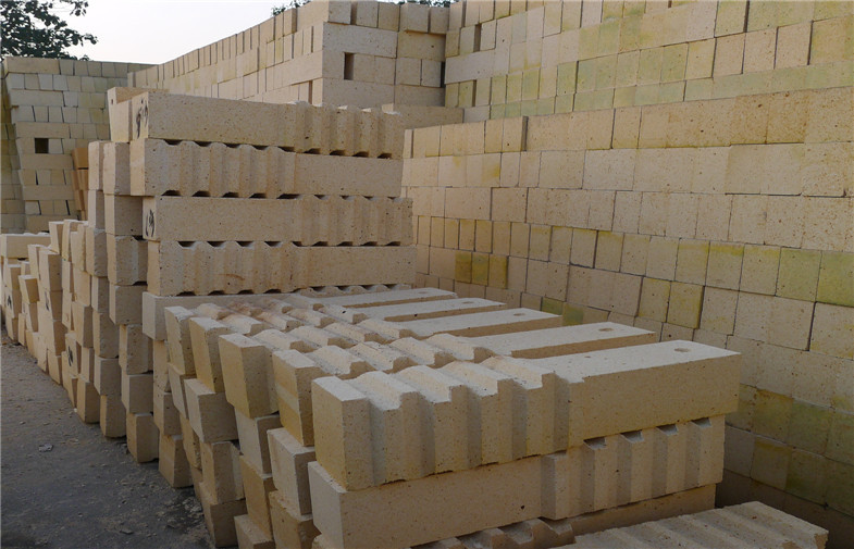 Fireproof High Alumina Refractory Ladle Brick For Cement Furnace , Great Refractoriness