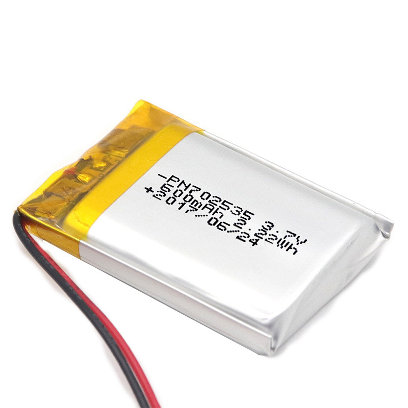 Polymer Battery PL702535 600mAh 3.7 V Lithium Ion Polymer Battery