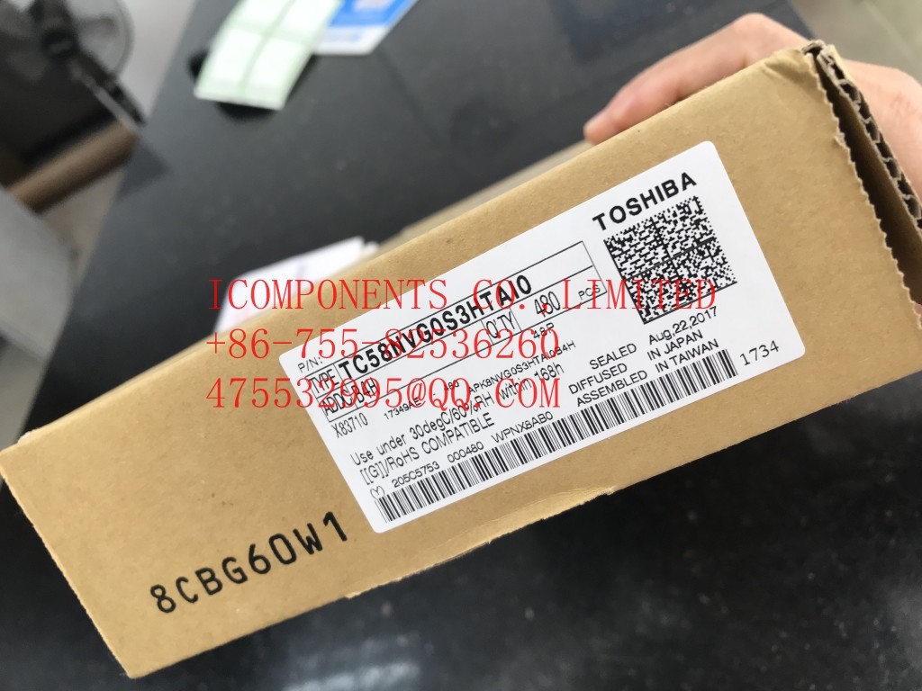 TC58BVG0S3HBAI4 KIOXIA NAND Flash Parallel 3.3V 1G-bit 128M x 8 63-Pin FBGA