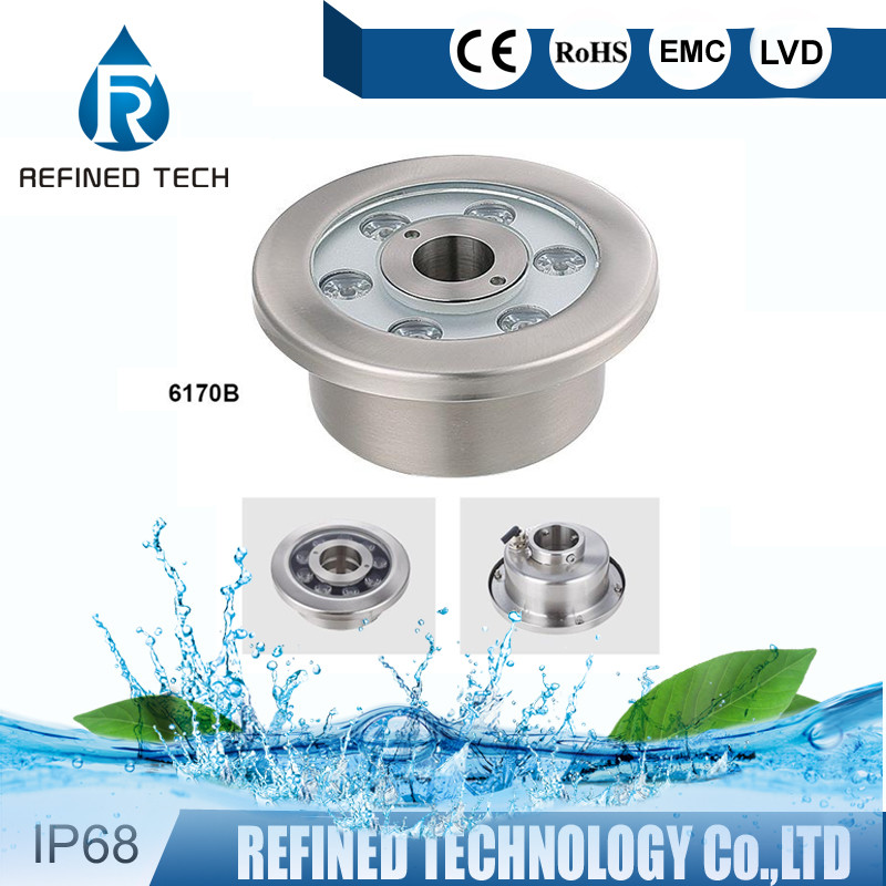 Outdoor Underwater Waterproof LED Light For Fountain DMX Control