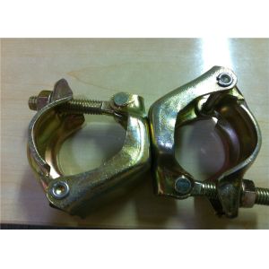 Buy cheap Construction Scaffolding Joint Coupler Fittings Fixed Swivel Pressed Double Coupler product
