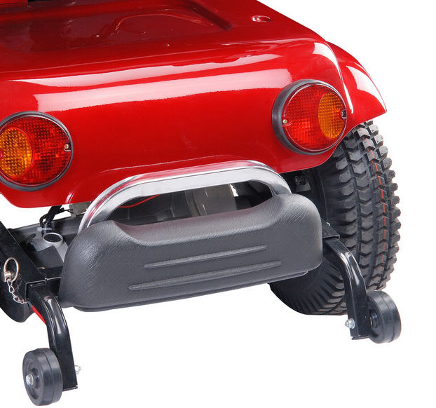 Four Wheel Motorised Mobility Scooter 600W 105kg Polyurethane Adjustable Seat