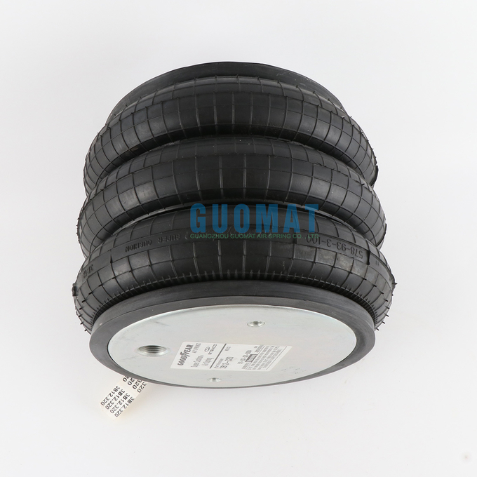 Firestone W01-M58-6128 Style 352 Goodyear Air Spring 3B12-320 Triple For Industrial Machine