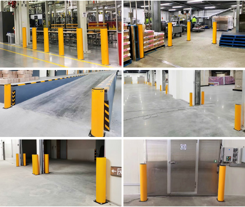 Post Safety Barrier Warehouse flexible anti-collision system FS-2023A