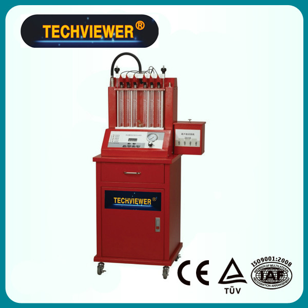 Car Motorcycle 6 Cylinders Auto Fuel Petrol Injector Tester And Cleaner 6 Nozzle