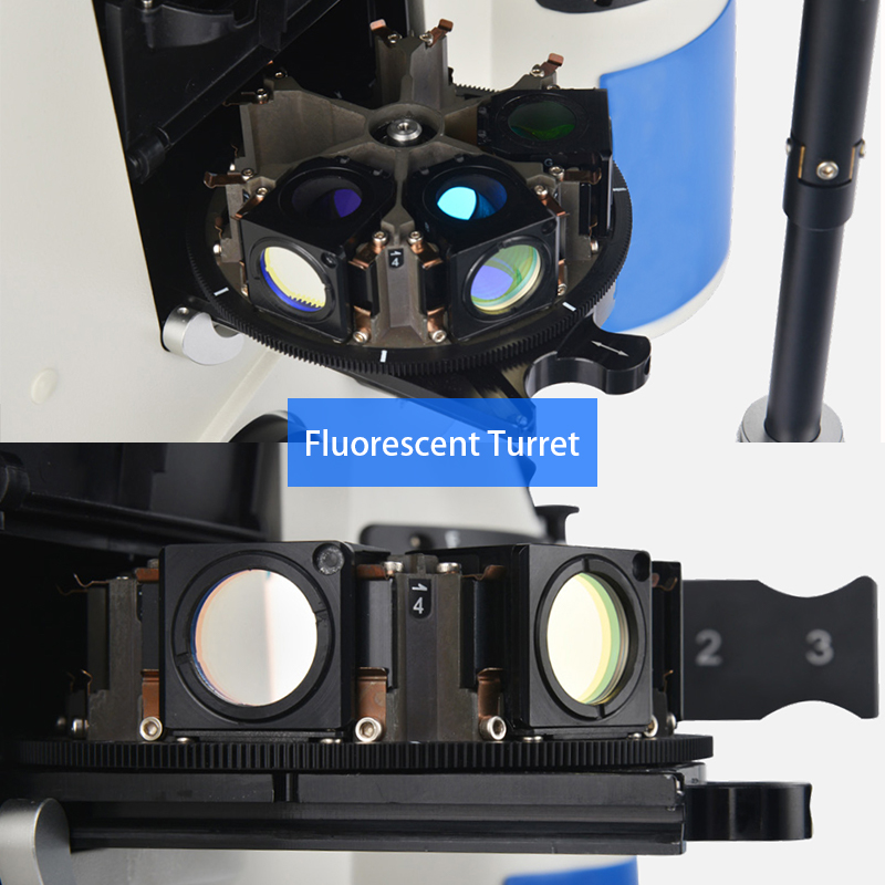 OPTO-EDU A16.1098 Full Motorized Opto Edu Microscope Semi APO BF / PH / PL / FL / DIC