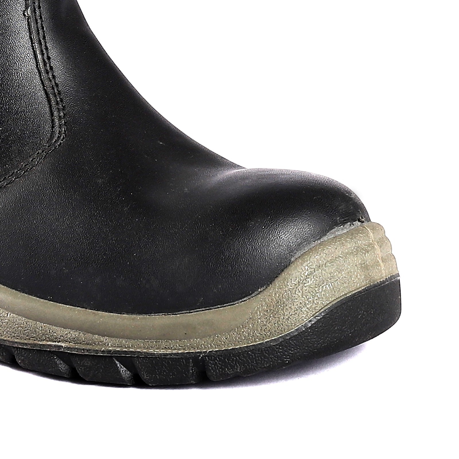 Shengjie OEM Tongue Nylon Fabric Gusset Safety Boots with PU Sole and Steel Toe Work Shoes