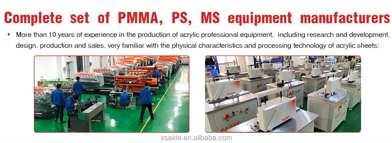 Trendy Anti-Drop Acrylic Plate Spindle Speed 9000Rpm V-45 Acrylic Pmma Chamfering Machine