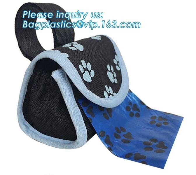 High Quality Eco-friendly Degradable Fashion With Printing Doggy Pet Dog Waste Poop Bags, Eco friendly pet dog waste poo