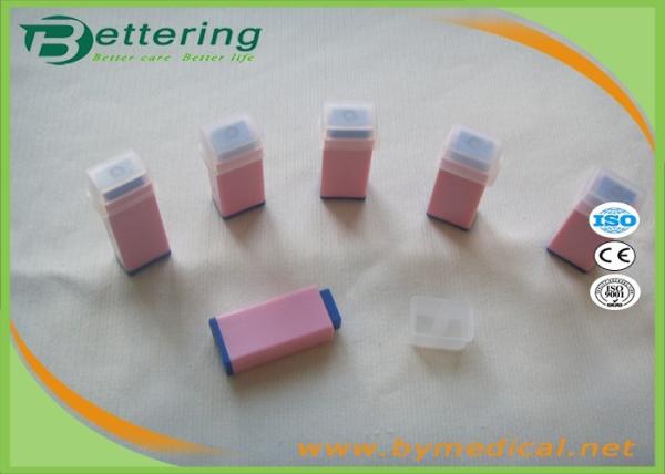Medical 28G Pink Colour Sterile Auto Pressure Activated Safety Blood Lancet