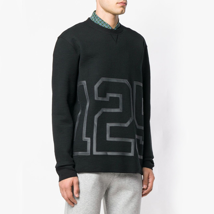 Sublimation Mens Hoodies And Sweatshirts With 70% Cotton 30% Polyester Material