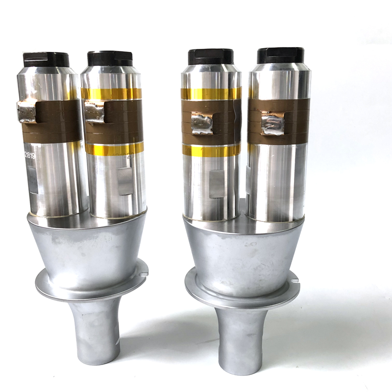 15KHz/3200W/4200W double head ultrasonic transducer for Disposable mask and N95 mask welding