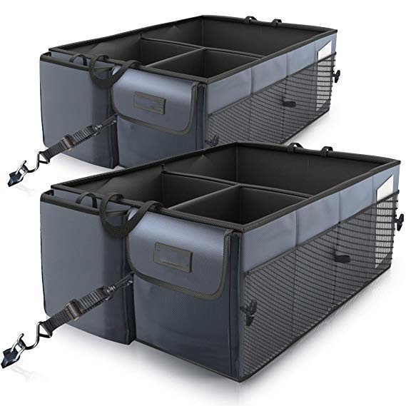 Multipurpose Folding Car Accessories Storage Organizers Sturdy With Dual