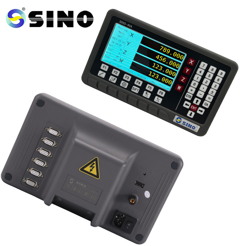 DRO SINO SDS5-4VA Lathe Digital Readout Counter System 4 Axis Glass Linear Scale