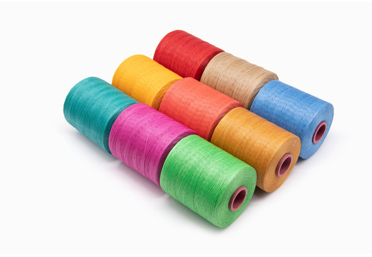 210D/1*16 Waxed Thread 1mm Polyester Thread for Steering Wheel Sewn Chemical-Resistant