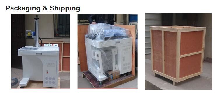 20w 30w Fiber Laser Marking System 1064nm For Metal Marking / Engraving