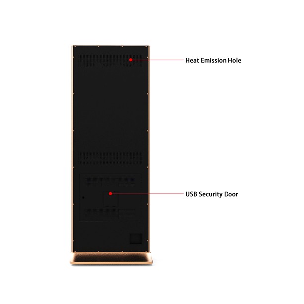 42inch Android 3G WIFI network vertical touch screen advertising player