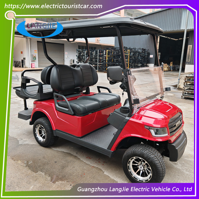 Hotel Or Park AC Motor Club Car Utility Vehicle 48 Volt Club Car Four Seater Electric Car