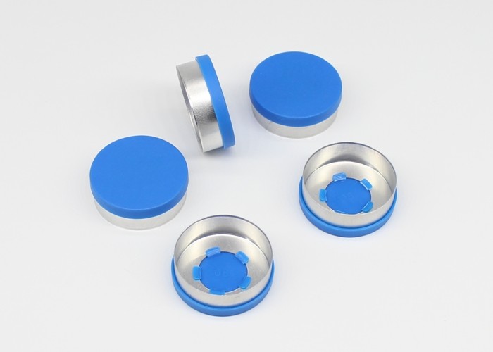 28mm Flip Off Vial Caps Excellent Sealing Effect For Pharmaceutical Infusion Bottle