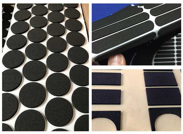 1-10MM Thick Black White EVA Foam Pad Strong 3M Foam Double Sided Tape