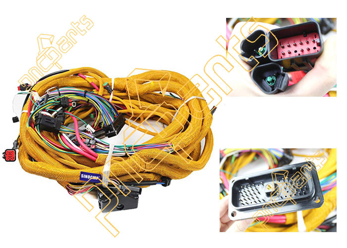 CAT 320D Excavator Wiring Harness 306 8610 Applied To C6.4 Engine