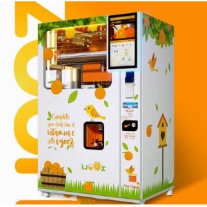 China Customizable Automatic Juice Vending Machine With LED Lighting System on sale