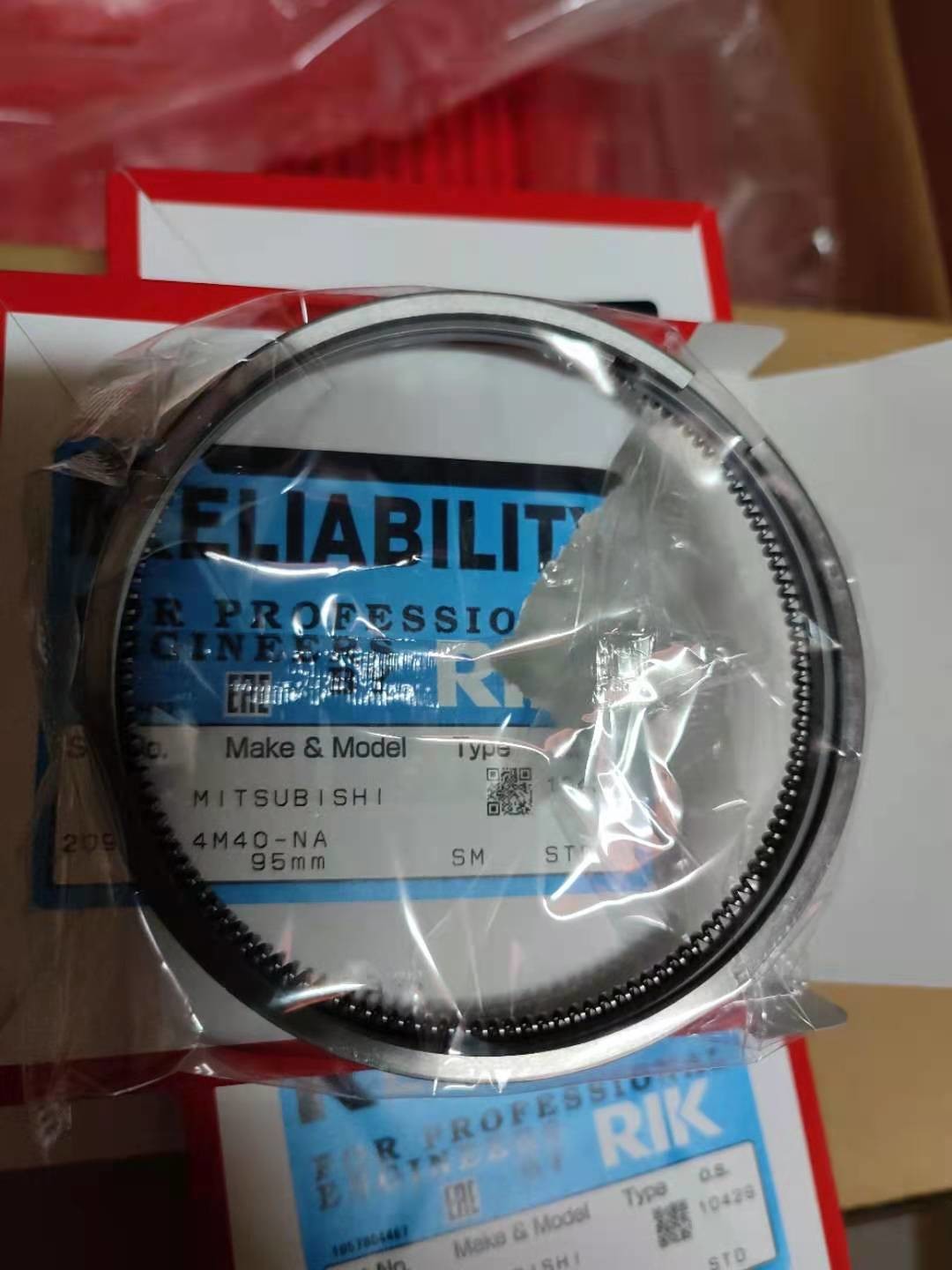 4m40 RIK Piston Rings Me202342 Me202380 For Excavator Japan Rik 20975 20661
