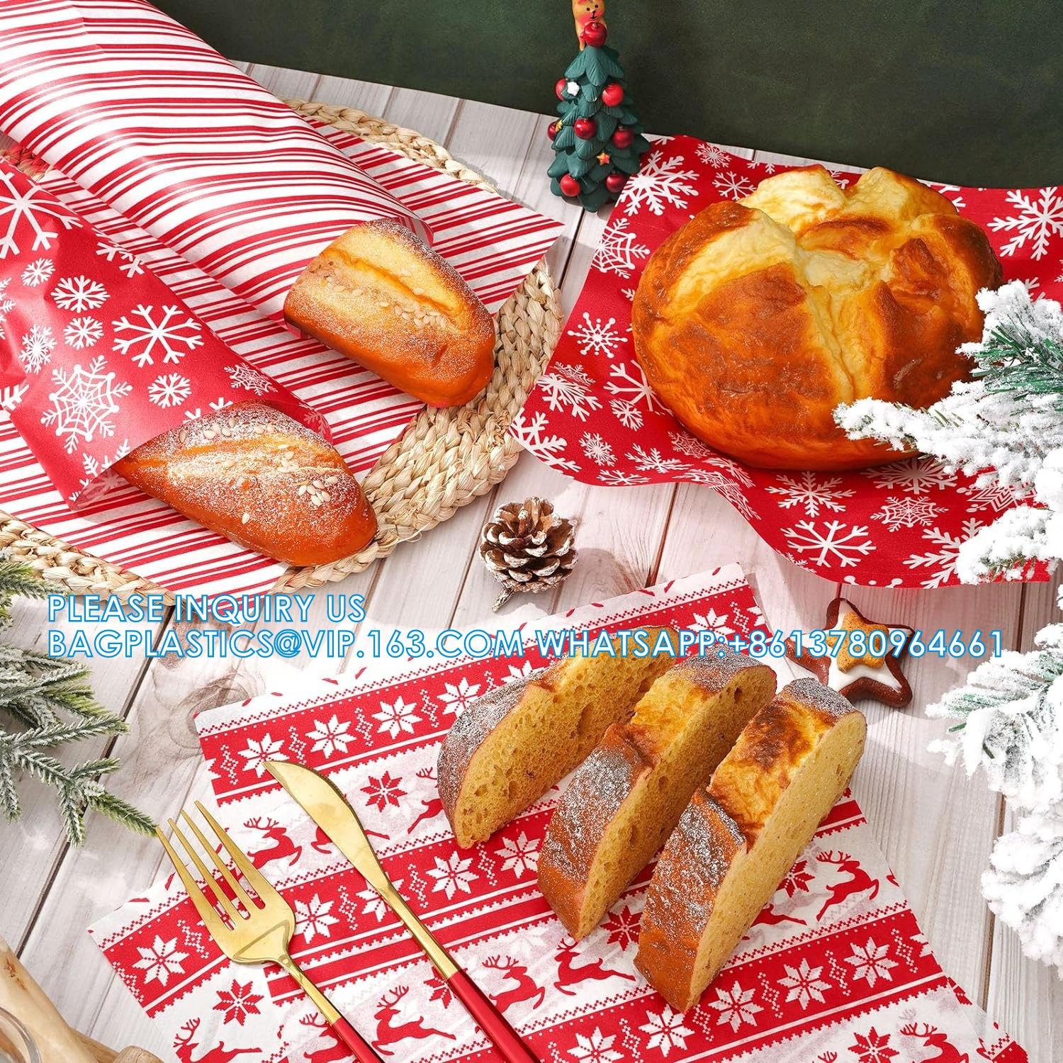 White Waxed Deli Paper Sheets 12 * 12 Inch, Food Basket Liners For Sandwiches, Burgers, Grease Proof Liners
