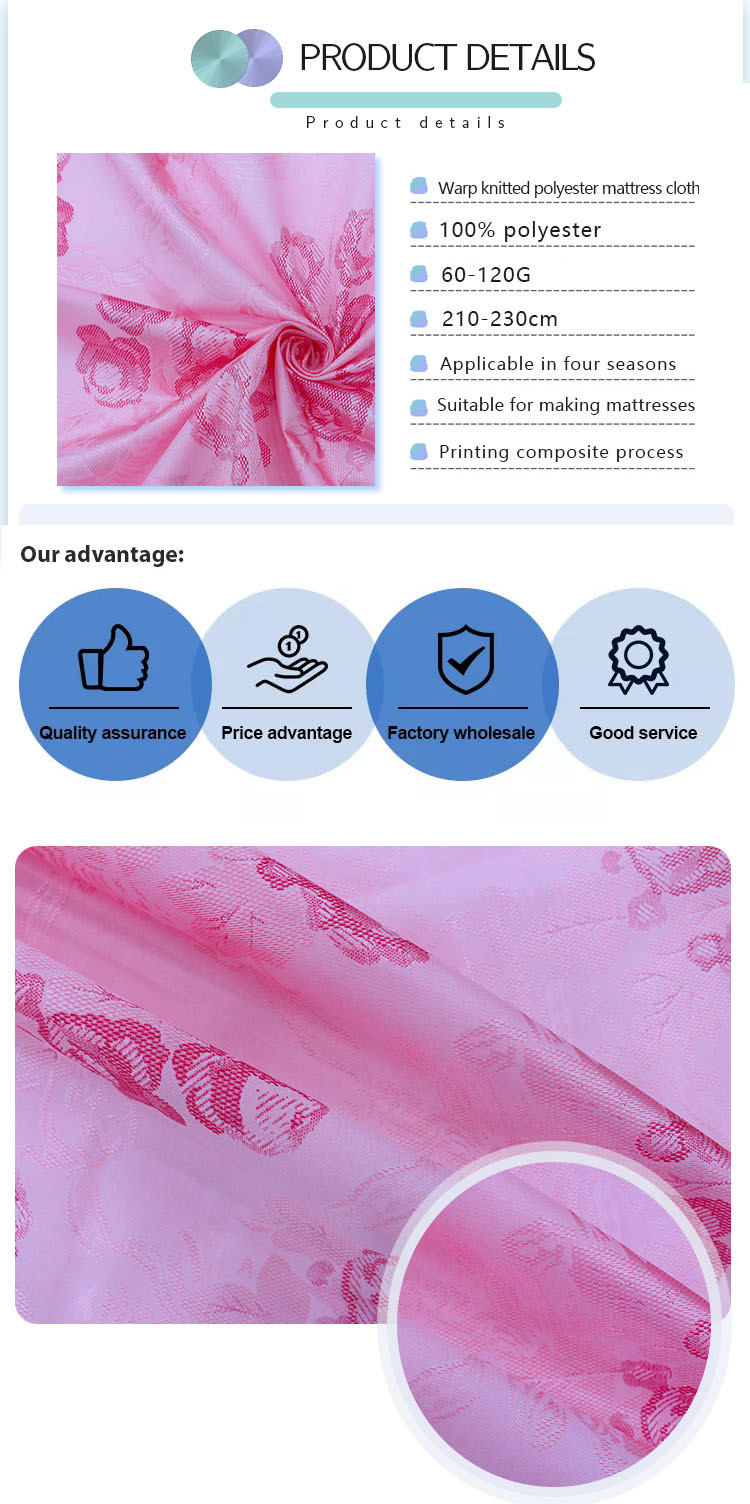 Pigment Disperse Dyeing Polyester Brushed Fabric Warp Knitting Customized Printing