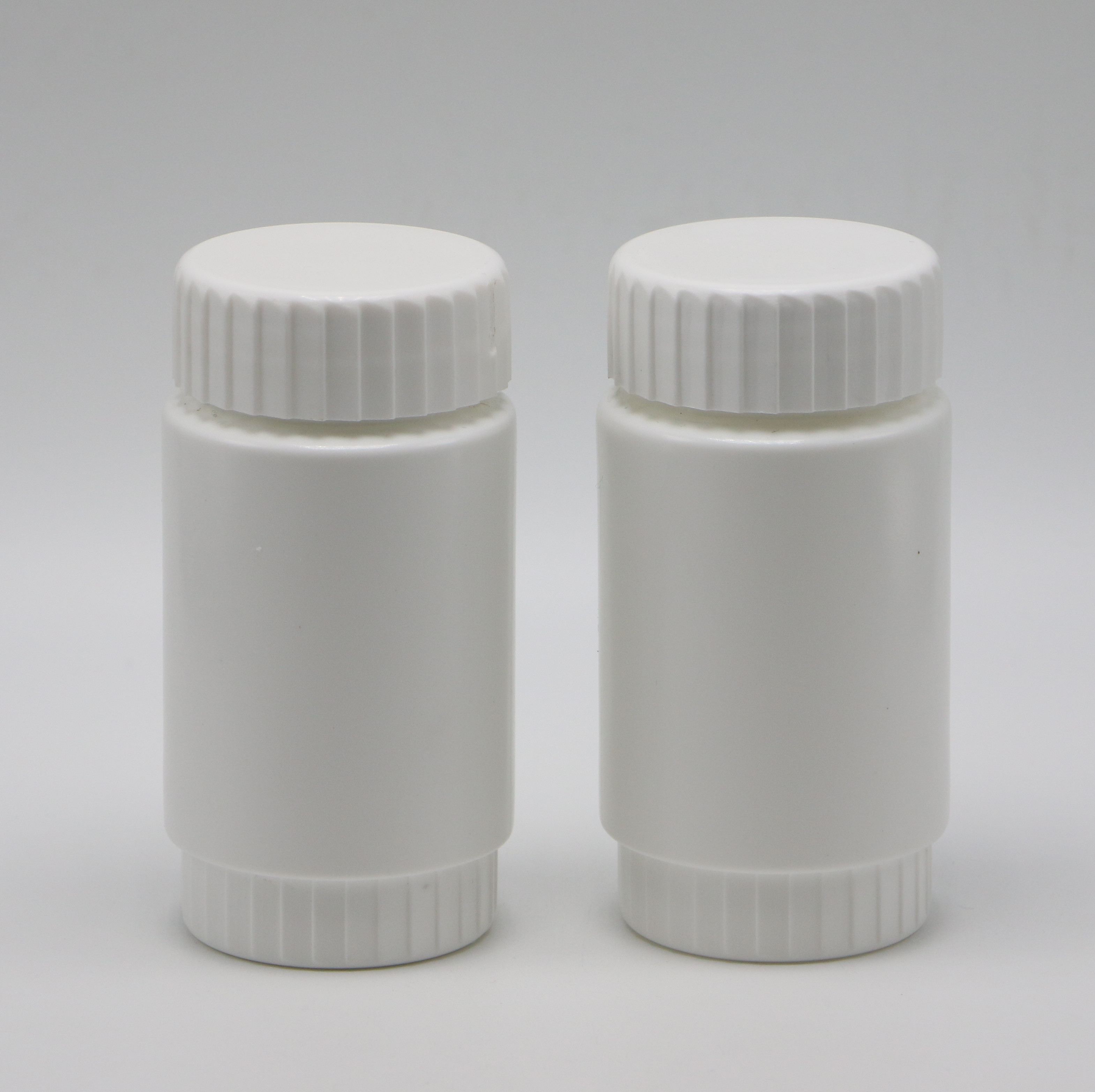 HDPE Plastic Jar Bottle with Screw Cap Made from HDPE Material
