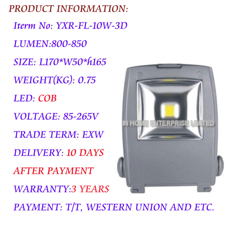 New products building LED flood light led work light high power led flood light