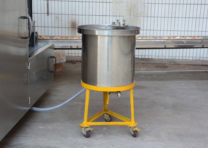 Automatic Sugar Cone Production Line , 380V Ice Cream Cone Baking Machine With Double Layered Panel Door