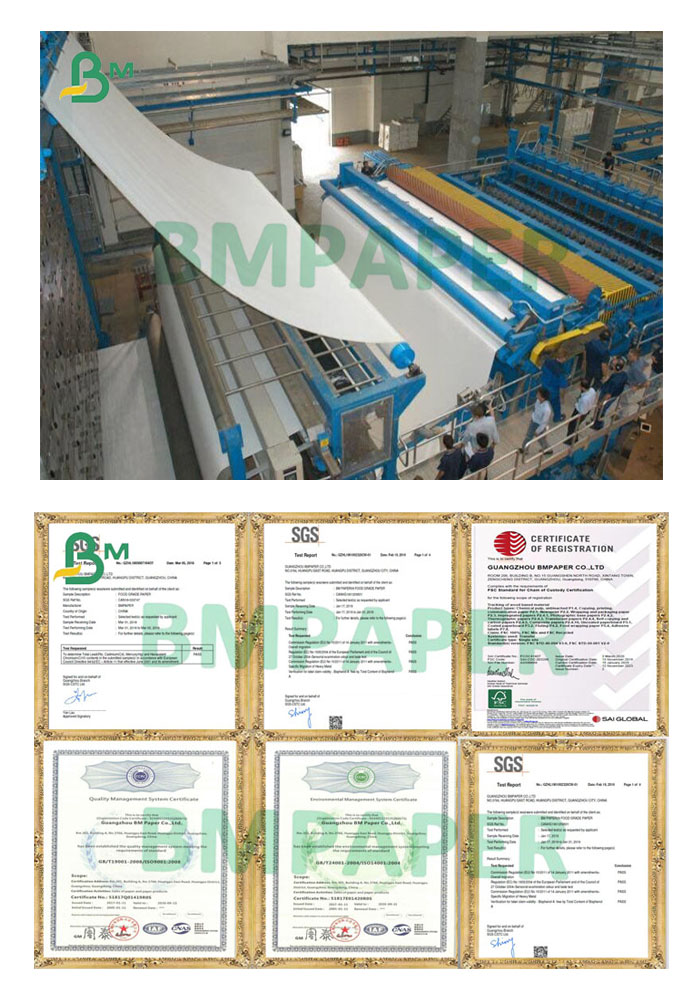 40gsm + 12pe White Kraft Paper