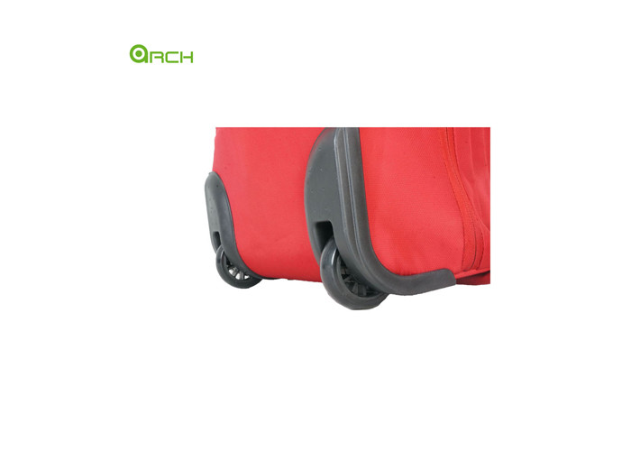 18 Inch Super Light Trolley Carry On Luggage With Hidden Backpack Strap