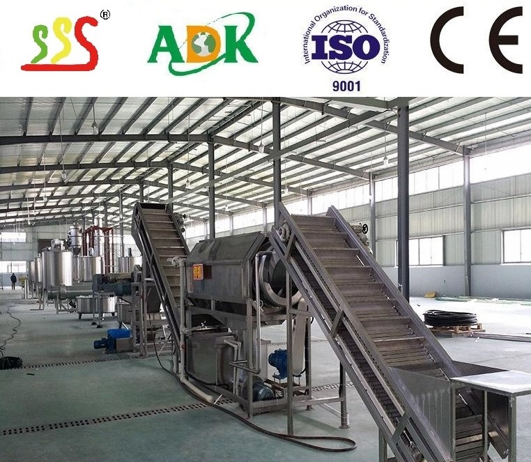 1 - 100t/H Input Capacity Fruit Processing Equipment With Advanced PLC Control System