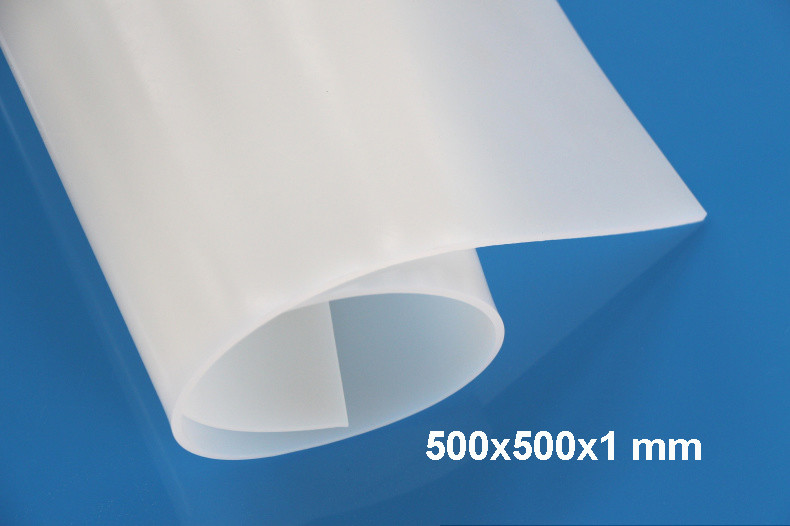Uv Resistant Thin Silicone Rubber Sheet , Industrial Silicone Insulation Sheet