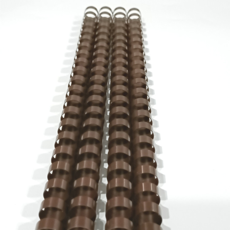 Office Document Binding Combs 6mm (1/4'') 21 Ring Notebook PVC Binder Plastic Binding Combs