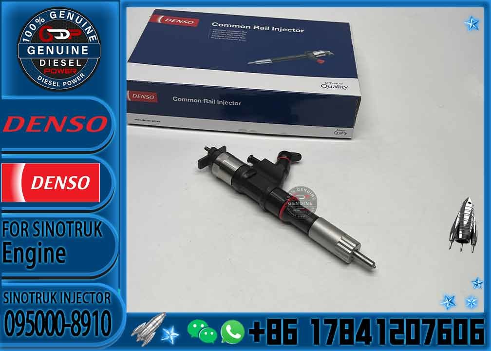Good Price common rail injector 095000-8910 095000-8911 095000-8912 095000-8913 9709500-891 For Sinotruk Howo VG12460801
